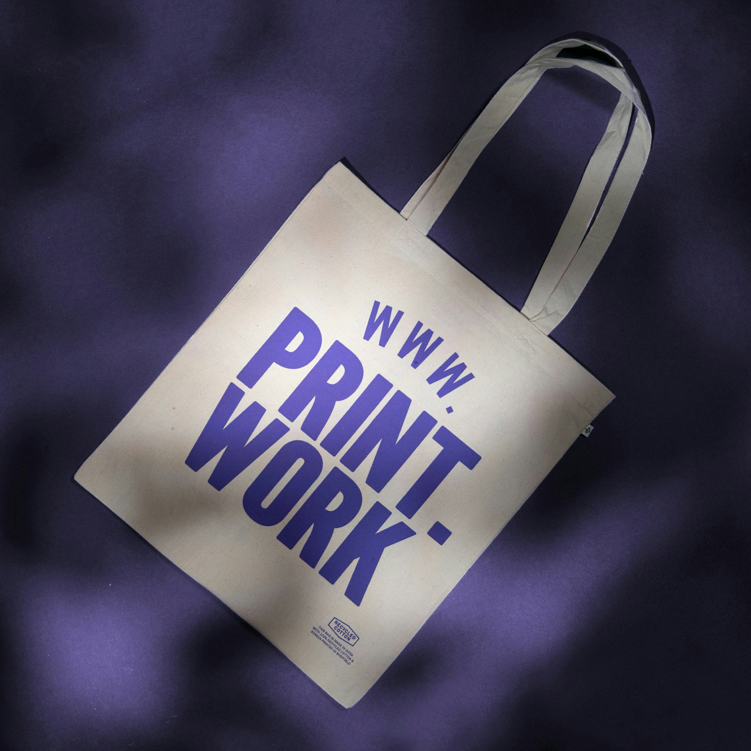 PRINT.WORK Quick, recycled, sustainable online printing
