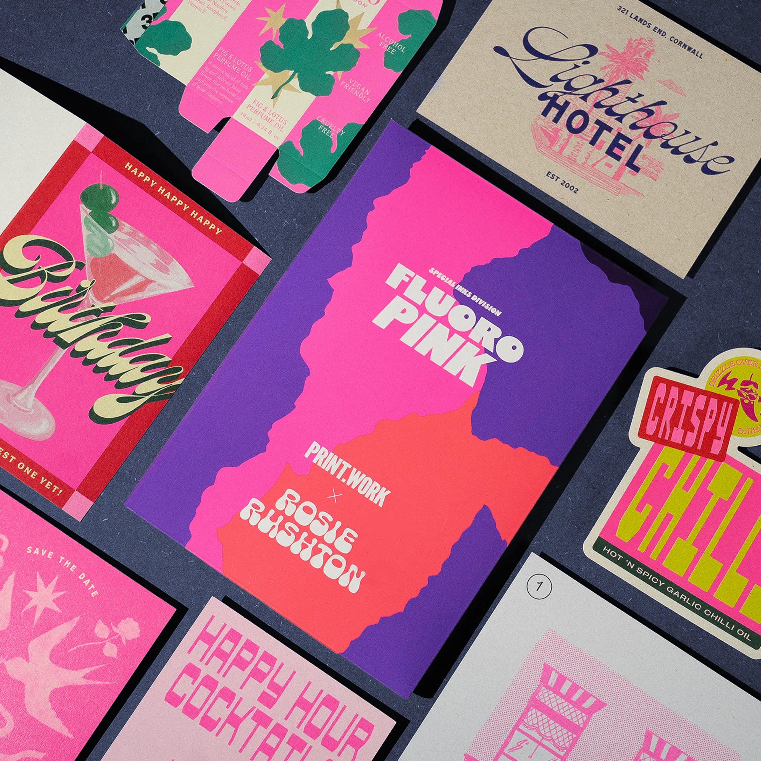Fluoro Pink Sample Pack